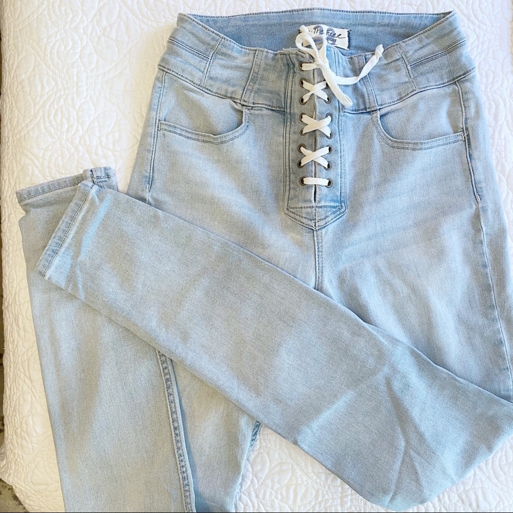 Free People curve denim